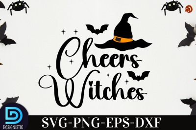 Cheers witches, Halloween SVG Design&nbsp;