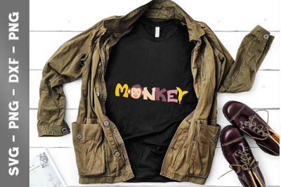 Monkey Banana SVG