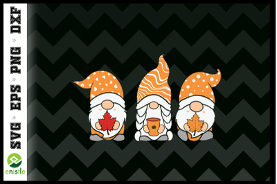 Autumn Gnomes SVG