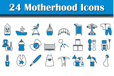 Motherhood Icon Set