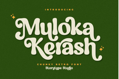 Muloka Kerash Typeface