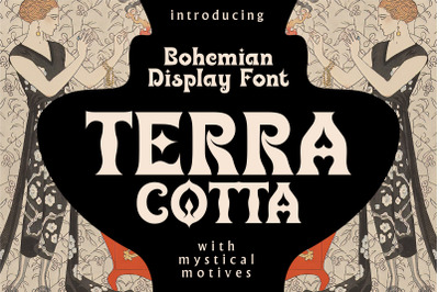 Terra Cotta - Bohemian Display Font