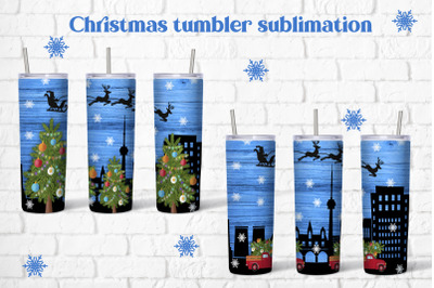 Christmas tumbler sublimation | Christmas tumbler wrap