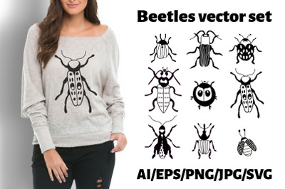 Beetles SVG
