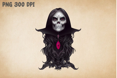 Dark Witch Skull