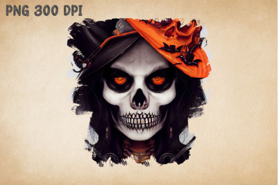 Best Witch Skull Halloween