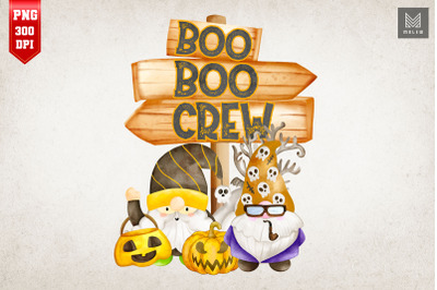 Boo Boo Crew Gnome Halloween