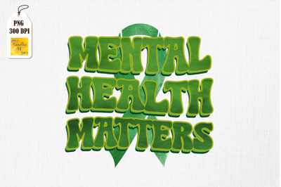 Vintage Style Mental Health Matters