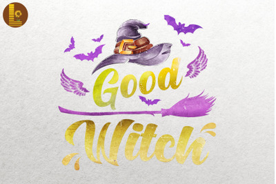 Good Witch Witchcraft Hat Halloween