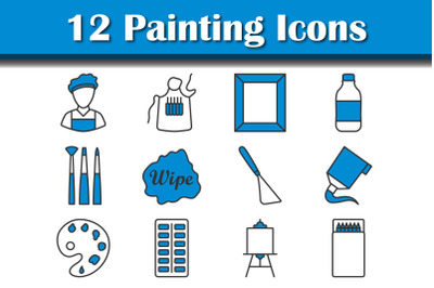 Painting Icon Set