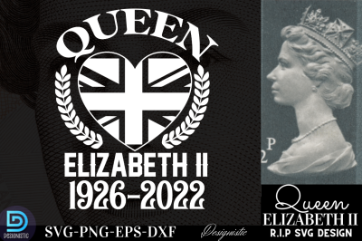 Queen Elizabeth ii 1926-2022, RIP Queen Elizabeth SVG