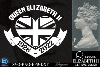 Queen Elizabeth ii 1926-2022, RIP Queen Elizabeth SVG