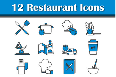 Restaurant Icon Set