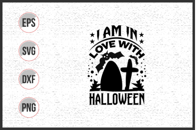 Halloween typographic slogan design vector.