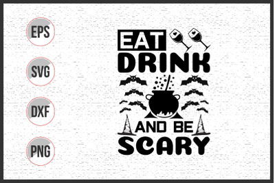 Halloween typographic slogan design vector.