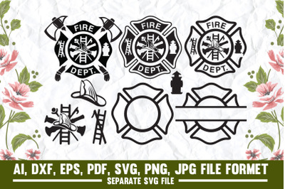 fire department, fire dept, maltese cross, fire fighter, american fire