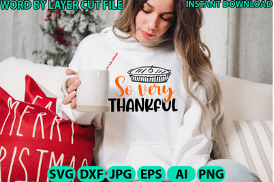 So very thankful cut file