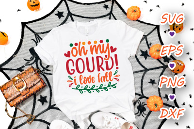 Oh My Gourd! I Love Fall