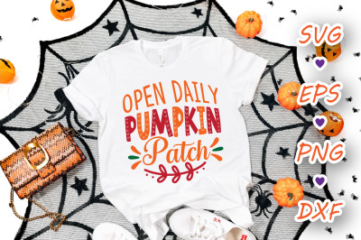 Open Daily Pumpkin Patch