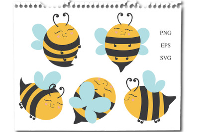 Honey Bee Vector