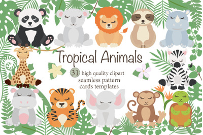 Tropical Animals Clipart