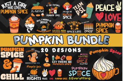 Autumn Bundle SVG 20 designs