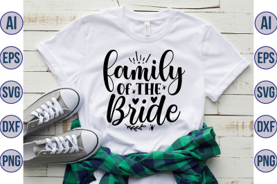 Family of the Bride svg