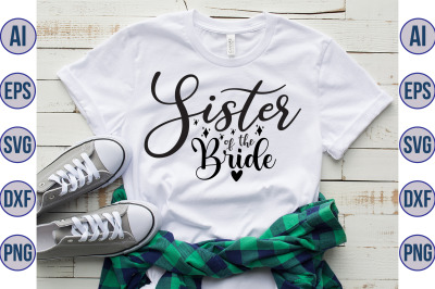 Sister of the Bride svg