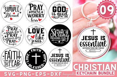 Christian Keychain SVG Bundle&2C;  Keychain Quotes Bundle&2C; Keychain SVG B