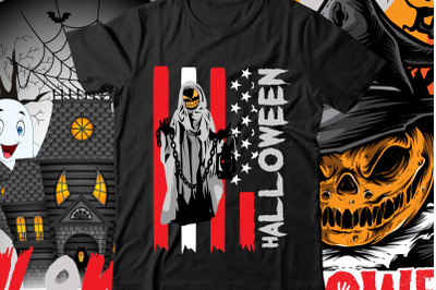 Halloween  T-Shirt Design , Halloween TShirt Bundle