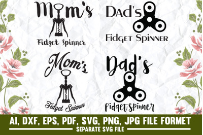 Fidget Spinner&2C; Fidget&2C; Spinner&2C; Moms Fidget Spinner&2C; Spinner Monogram