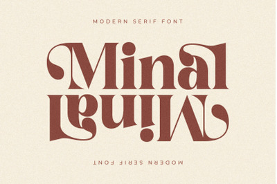 Minal Typeface