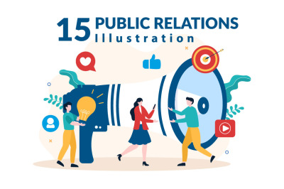 15 Public Relations Illustration