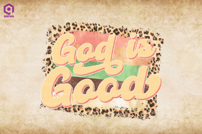 God is Good Hippie Boho Vintage