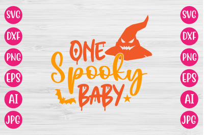 One Spooky Baby SVG CUT FILE