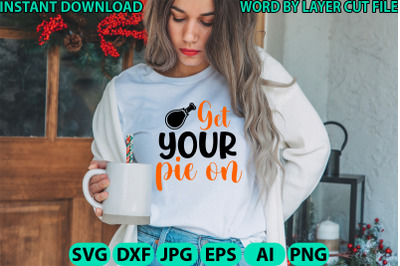 Get your pie on svg