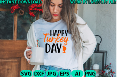 Happy Turkey Day svg