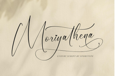 Moriyathena Luxury Script