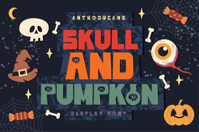 Skull And Pumpkin