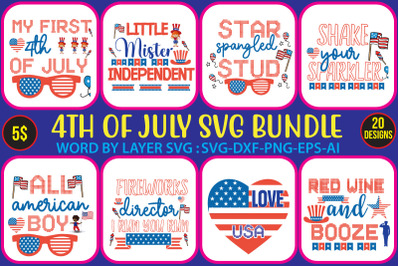 4th Of July SVG Bundle