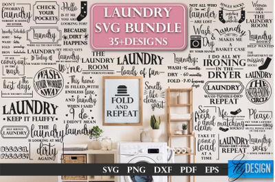 Laundry SVG Bundle | Home Design SVG | Family Quotes