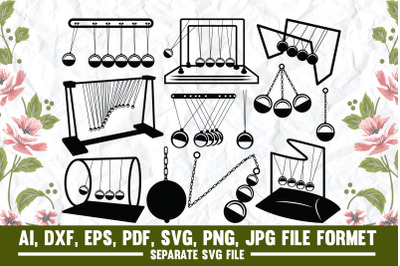 Newton Cradle&2C; Gift for Science Lover&2C; Gift for Science&2C; Gift for Scie