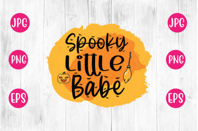 Spooky Little Babe SUBLIMATION