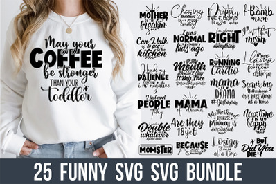 Funny Mom SVG Bundle