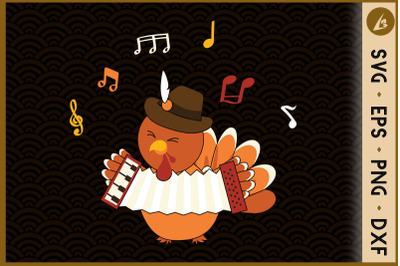 Music Piano Teachers Turkey Costume