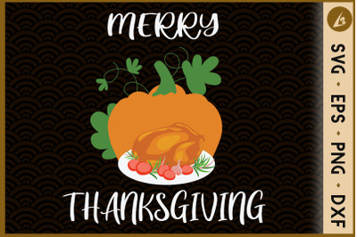 Merry Thanksgiving Funny Design