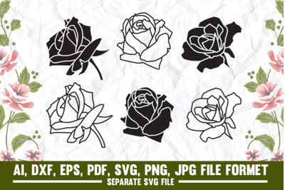 design element, flower, flowers,love, plant, romance, rose,&nbsp;