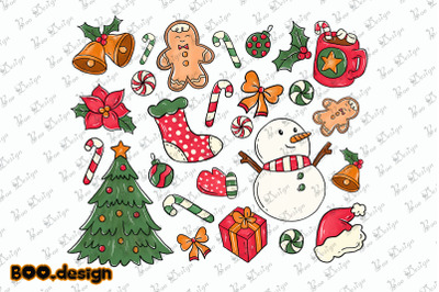 Cute Christmas Pattern Graphics