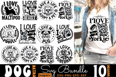 Dog SVG Bundle, Dog SVG Design Bundle, Dog Bundle SVG