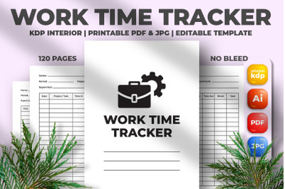 Work Time Tracker KDP Interior